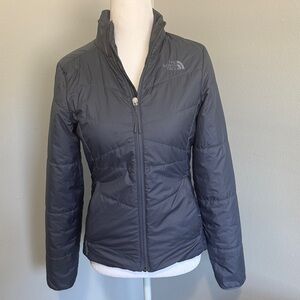 The North Face Charcoal Puffer Jacket
